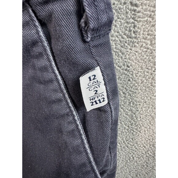 Tyndale FR Pants 37x30 Gray Flame Resistant Work Made In USA Cat 2 NFPA 2112 - Picture 4 of 5